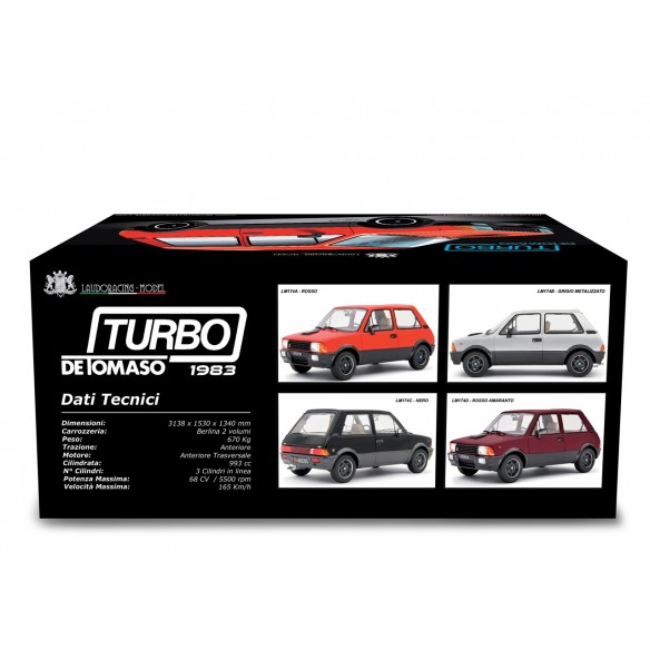 Innocenti De Tomaso Turbo Model Car Laudoracing