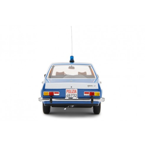 Alfa Romeo Alfetta 1.8 1975 Polizia Stradale (Scudo Largo) 1/18