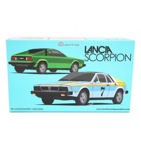 Lancia Scorpion 1976 1/18 Blue