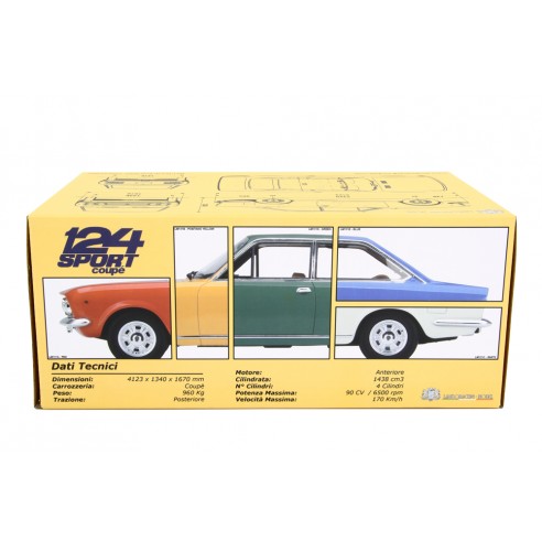 Seat 124 Sport Coupé 1969 1/18 Vert