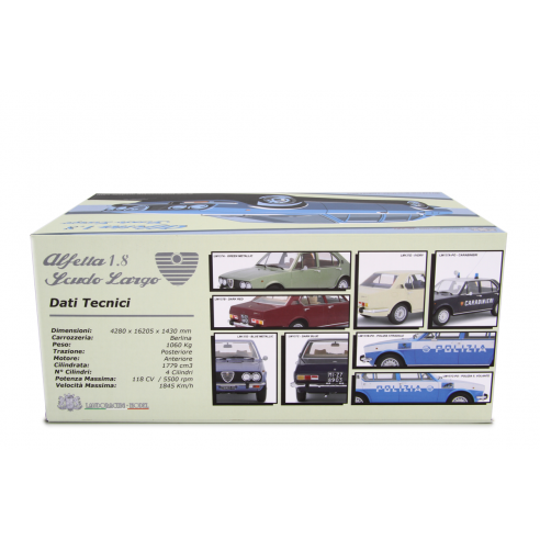Alfa Romeo Alfetta 1.8 1975 (Scudo Largo) 1/18