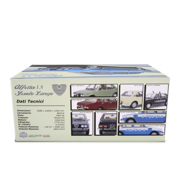Alfa Romeo Alfetta 1.8 1975 (Scudo Largo) 1/18