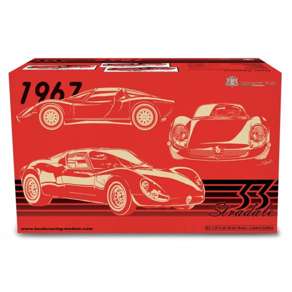 Alfa Romeo 33 Coupè Stradale 1967 Prototype B Version 1:18