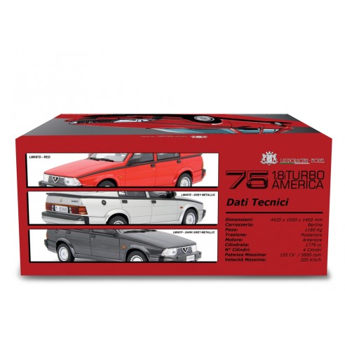 Alfa 75 1.8i Turbo America 1986 1:18