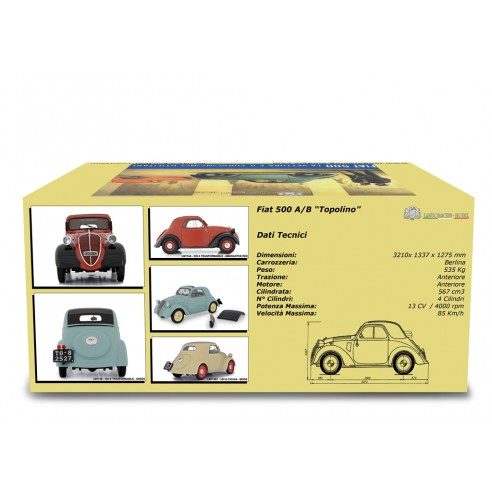 Fiat 500 A "Topolino" Trasformabile 1936