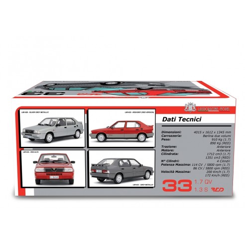 Alfa Romeo Alfa 33 1.3 S 1989 (RED)