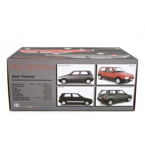 Fiat Uno Turbo i.e. 1987 - Rot - 1/18...