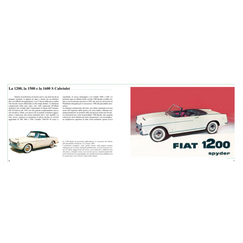 Historica Buch Fiat 1200-1500-1600S....