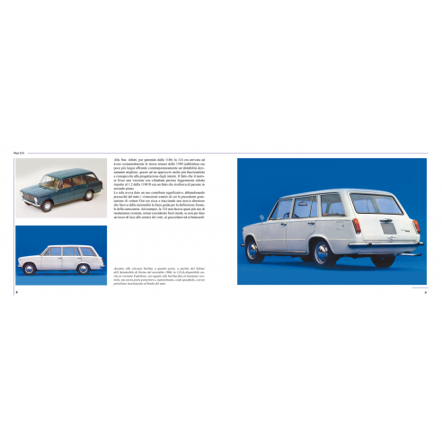 Historica Livre Fiat 124. 1966-1976