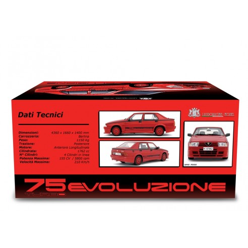 Alfa 75 1.8i Turbo Evoluzione 1987 1:18