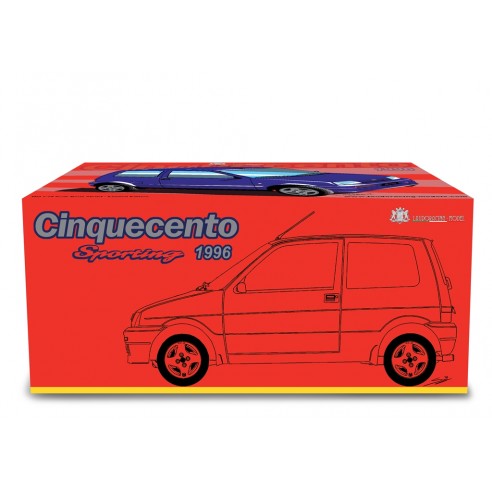 早割切符 Sporting Cinquecento Fiat 1996 Laudoracing 1:18 car Model ビテス