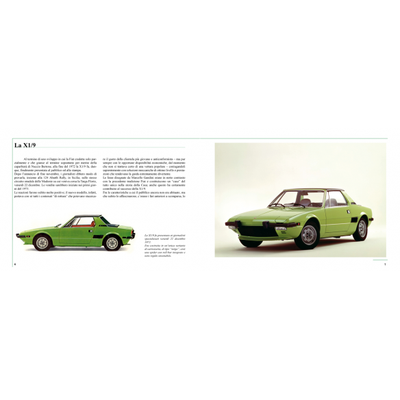 Historica Book Fiat X1/9. 1972-1982