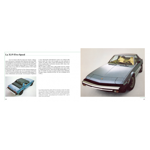 Historica Livre Fiat X1/9. 1972-1982