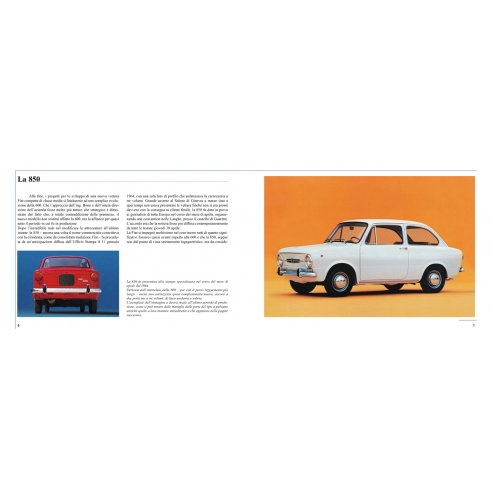 Historica Livre Fiat 850. 1964-1973