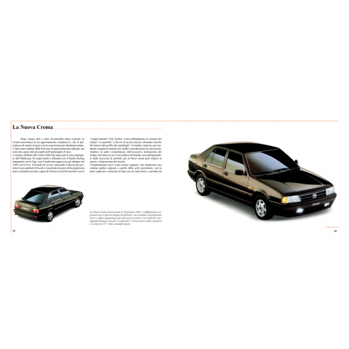 Historica Libro Fiat Croma. 1985-1996