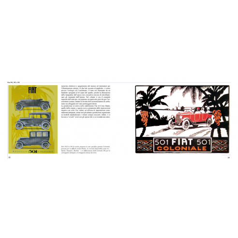 Historica Libro Fiat 501, 502 e 503....