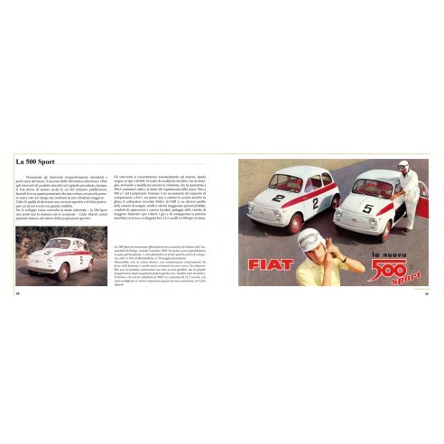 Historica Livre Fiat 500. 1957-1975