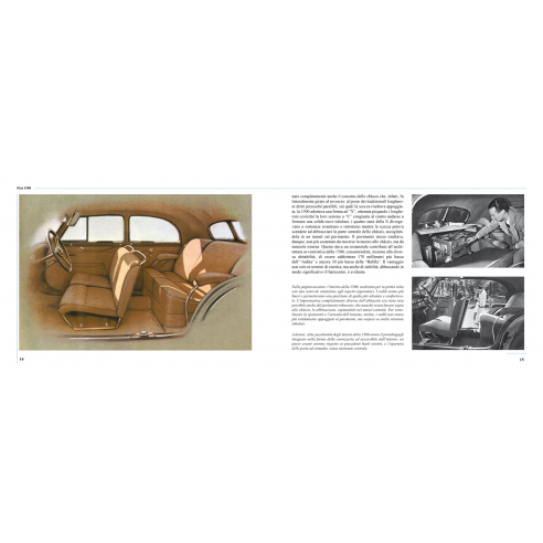 Historica Livre Fiat 1500. 1935-1950