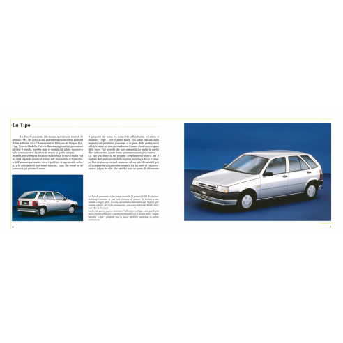 Historica Livre Fiat Tipo. 1988-1995