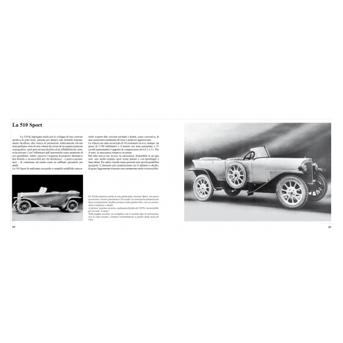Historica Book Fiat 510 e 512. 1919-1927