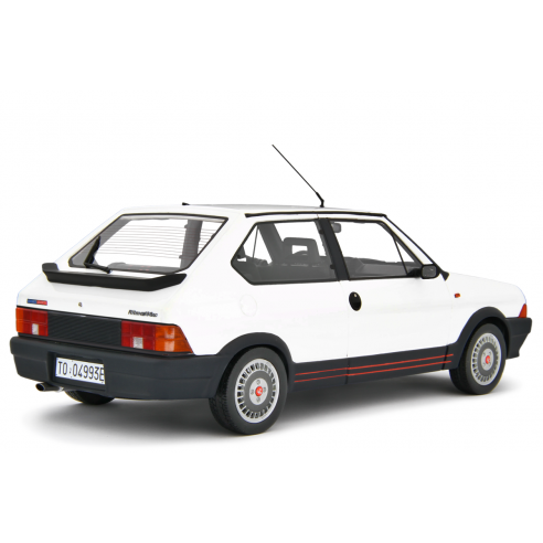 Fiat Ritmo Abarth 130 TC 1985 Model car 1:18 Laudoracing