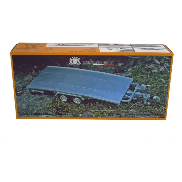 Rimorchio Ellebi trasporto auto 1/18