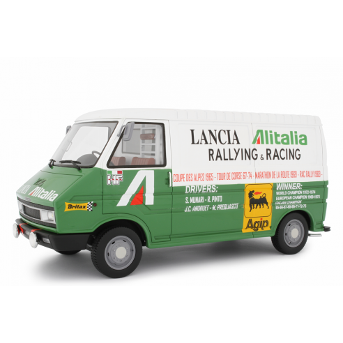 Fiat 242 2° serie Assistenza Lancia 1986 1:18 LM107B1 Model car 1