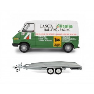 Fiat 242 2° serie Assistenza Lancia 1986 1:18 LM107B1 Model car 1
