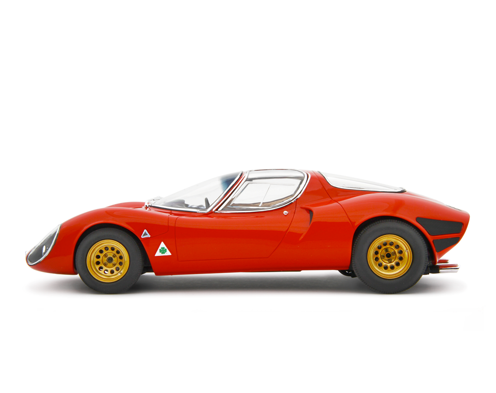 Alfa Romeo 33 Coupè Stradale 1967 Museum Version Model car 1:18