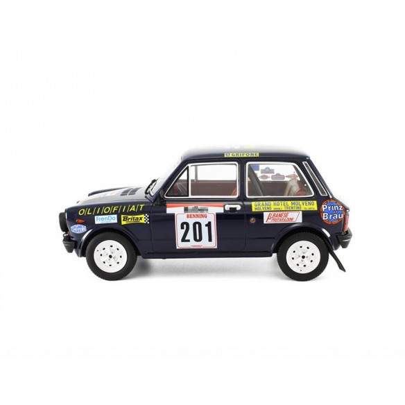 Autobianchi A112 Abarth 1:18 Rally San Martino di Castrozza 1977 LM091C
