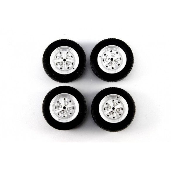 Complete Set Roues Autobianchi A112 1970  1/18 LM0004