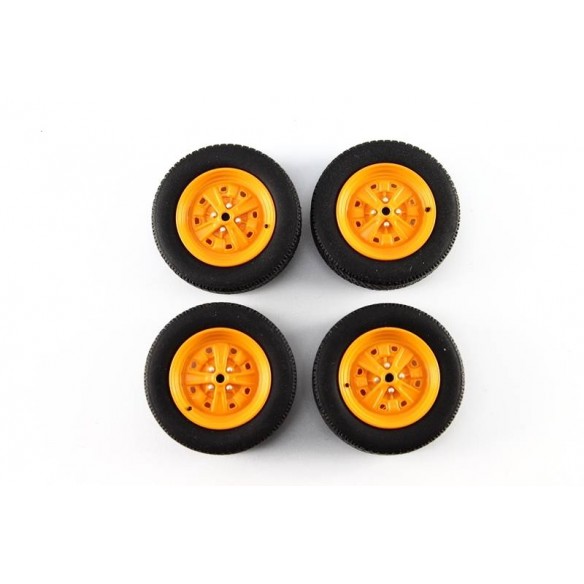 Complete Set Räder Autobianchi A112 1970  1/18 LM0004