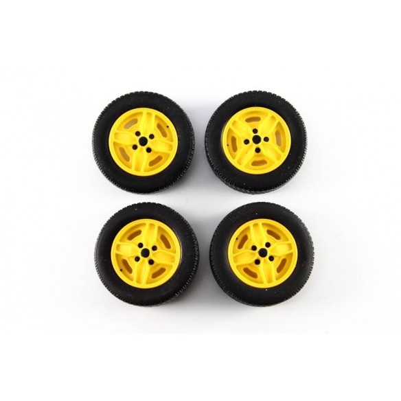 Set  Ruote  Autobianchi A112 1970  1/18 LM0006