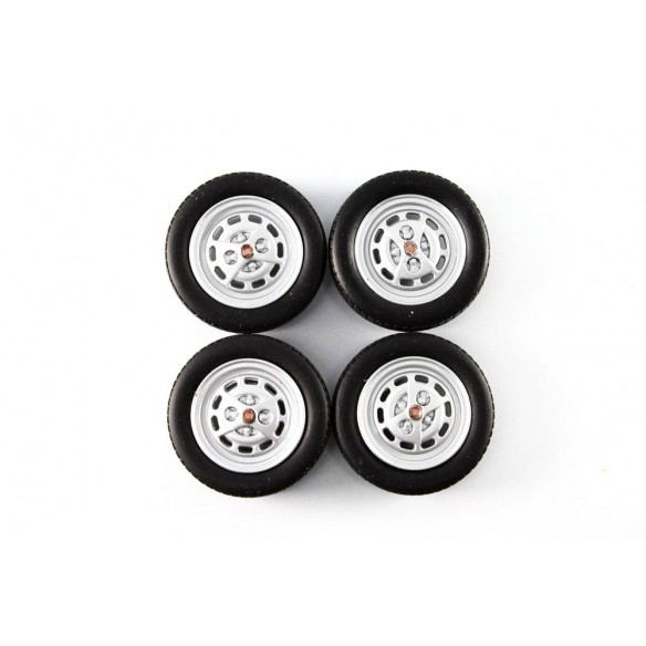 Set Wheels Autobianchi A112 1970  1/18 LM0006