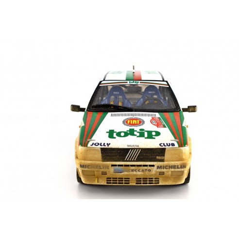 Fiat Uno Turbo i.e. 1:18 Rally Portugal 1986 n°22 G.Del Zoppo-L.Roggia LM101										