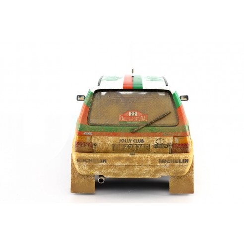 Fiat Uno Turbo i.e. 1:18 Rally Portugal 1986 n°22 G.Del Zoppo-L.Roggia LM101										