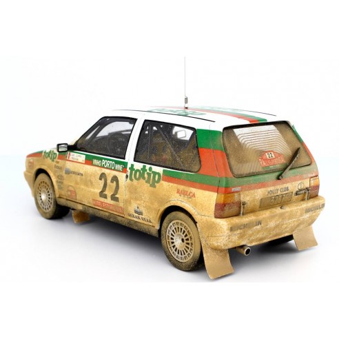 Fiat Uno Turbo i.e. 1:18 Rally Portugal 1986 n°22 G.Del Zoppo-L.Roggia LM101										