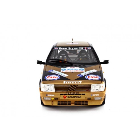 Fiat Uno Turbo i.e. 1/18 Grifone  Rally Limone 1987 N°2 G.Del Zoppo-P.Scalvini LM102