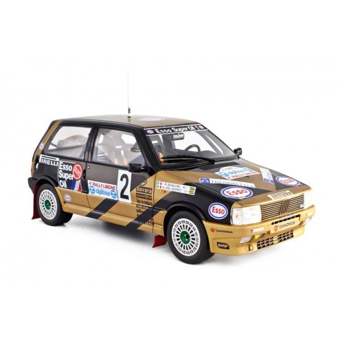 Fiat Uno Turbo i.e. 1/18 Grifone  Rally Limone 1987 N°2 G.Del Zoppo-P.Scalvini LM102