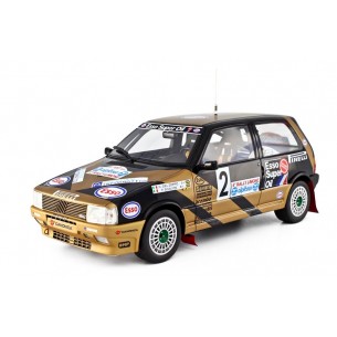 Fiat Uno Turbo i.e. 1/18 Grifone  Rally Limone 1987 N°2 G.Del Zoppo-P.Scalvini LM102 2