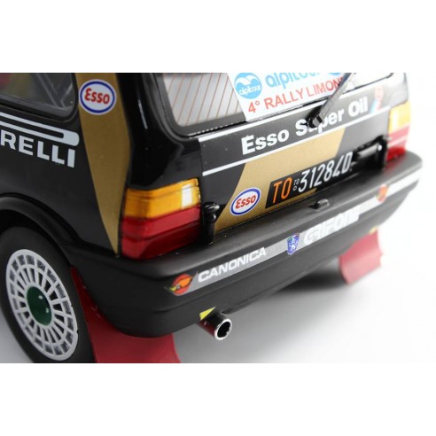 Fiat Uno Turbo i.e. 1/18 Grifone  Rally Limone 1987 N°2 G.Del Zoppo-P.Scalvini LM102