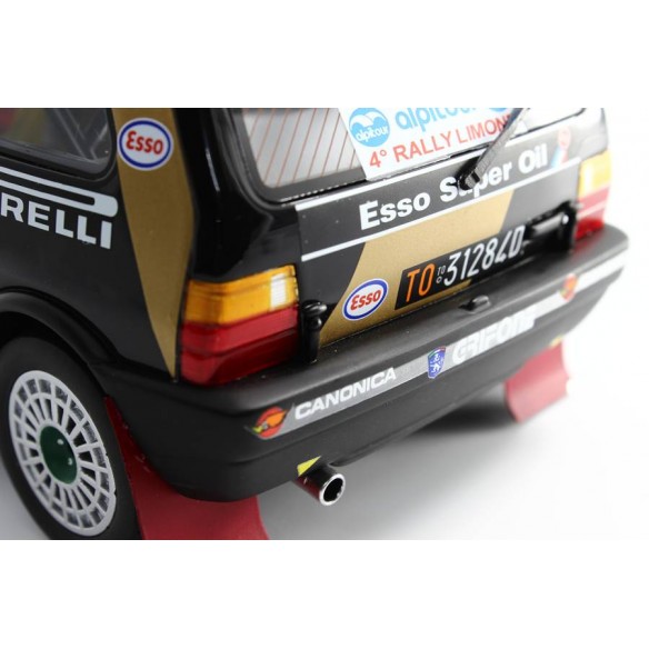 Fiat Uno Turbo i.e. 1/18 Grifone  Rally Limone 1987 N°2 G.Del Zoppo-P.Scalvini LM102