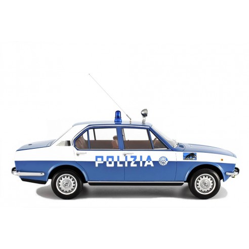 Alfa Romeo Alfetta 1.8 Polizia Squadra Volante 1976 1:18 LM098C