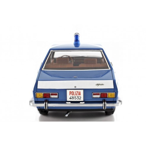 Alfa Romeo Alfetta 1.8 Polizia Squadra Volante 1976 1:18 LM098C