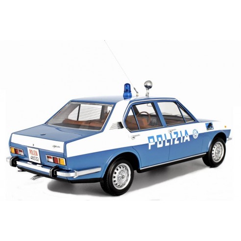 Alfa Romeo Alfetta 1.8 Polizia Squadra Volante 1976 1:18 LM098C