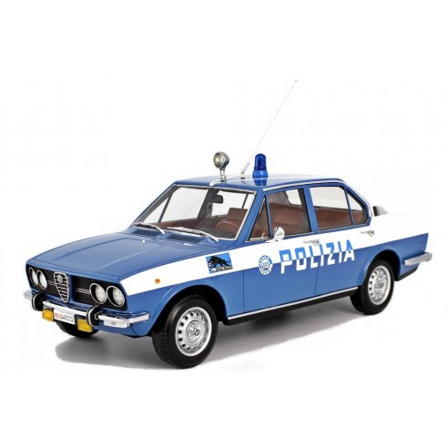 Alfa Romeo Alfetta 1.8 Polizia Squadra Volante 1976 1:18 LM098C