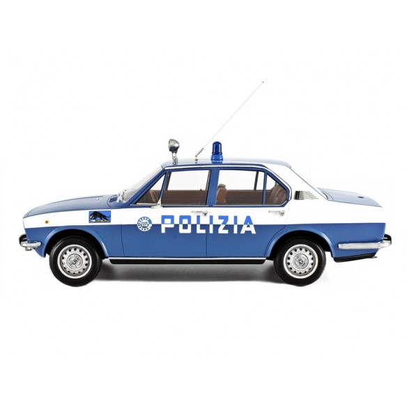 Alfa Romeo Alfetta 1.8 Polizia Squadra Volante 1976 1:18 LM098C