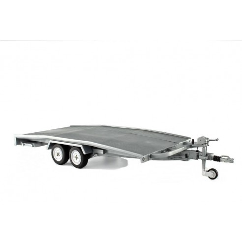 Rimorchio Trasporto Auto Modello Ellebi scala 1/18 