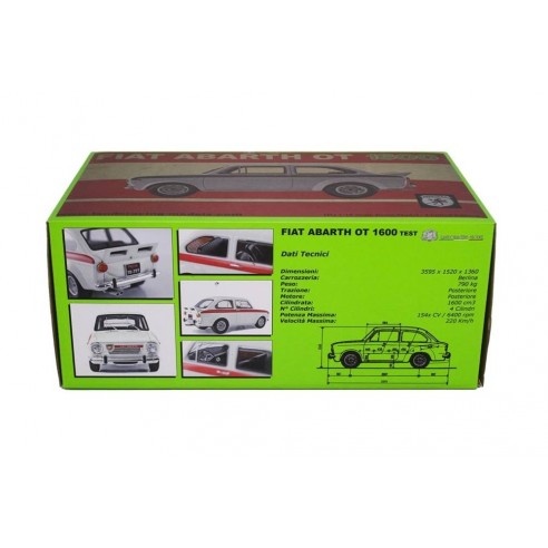 Fiat Abarth 1600 OT Test - 1965