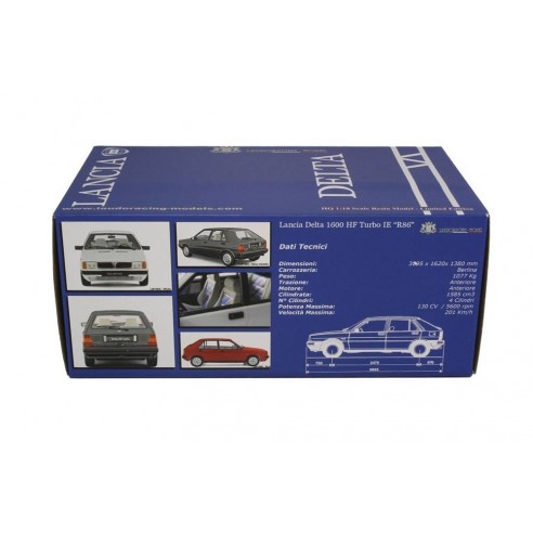 Lancia Delta 1600 HF Turbo IE "R86" Serie 3 - 1986